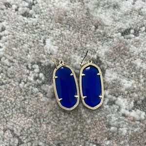 Kendra Scott Royal Blue Earrings